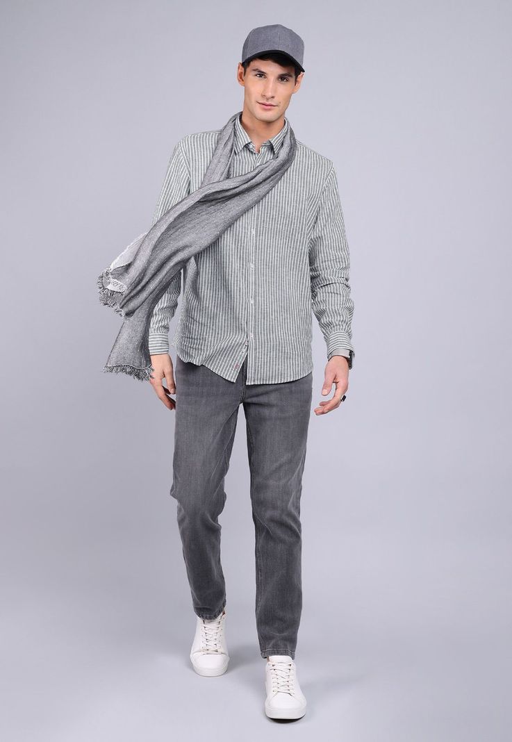 Camisa Lino Manga Larga Arrow CM3059SOL-3