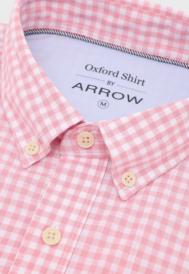 Camisa Cuadros Manga Corta Arrow-1