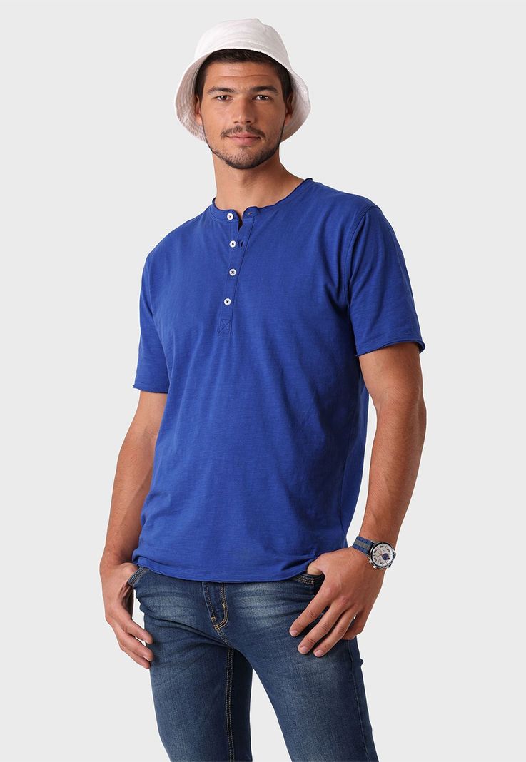 Polera Jersey Cuello Redondo Arrow POIS314AZ-0