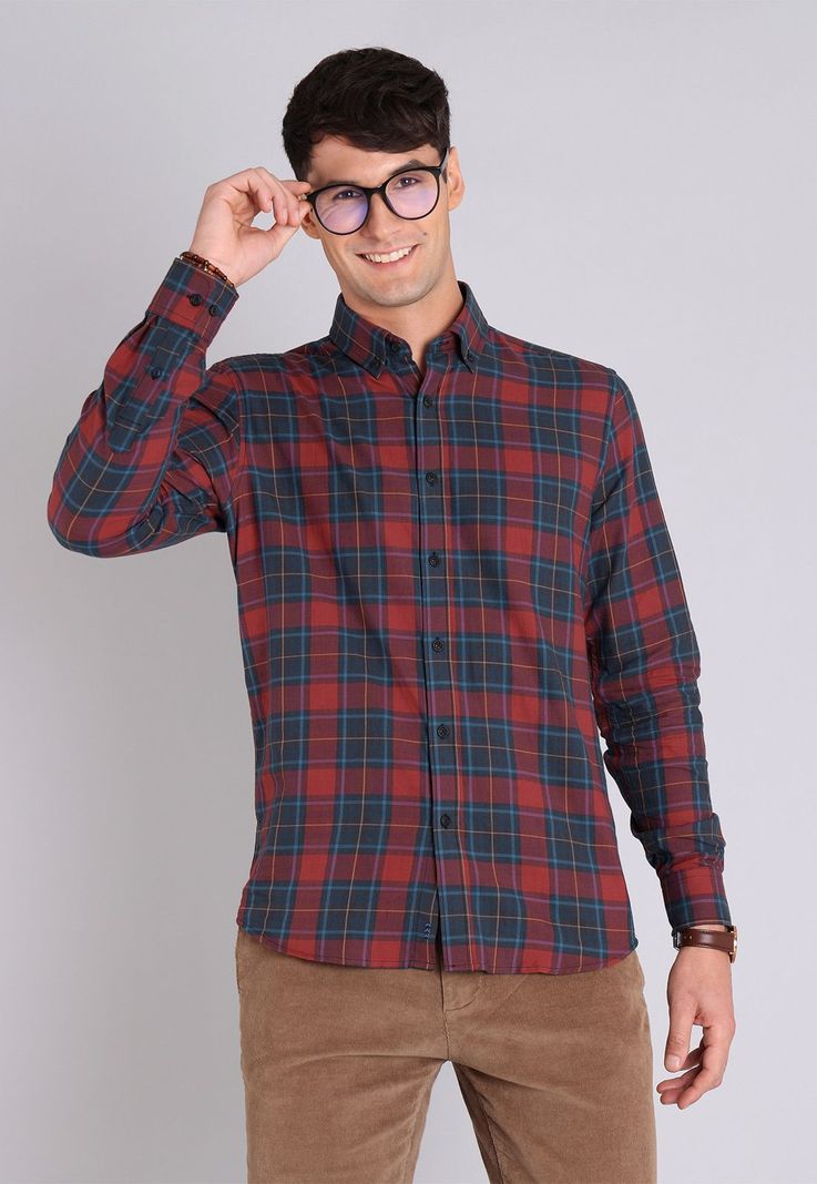 Camisa Escocesa Arrow CM2713WRO-0