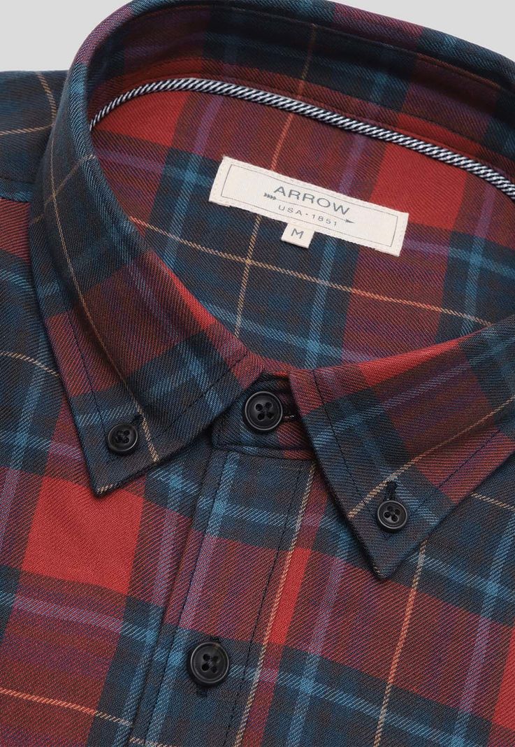 Camisa Escocesa Arrow CM2713WRO-4