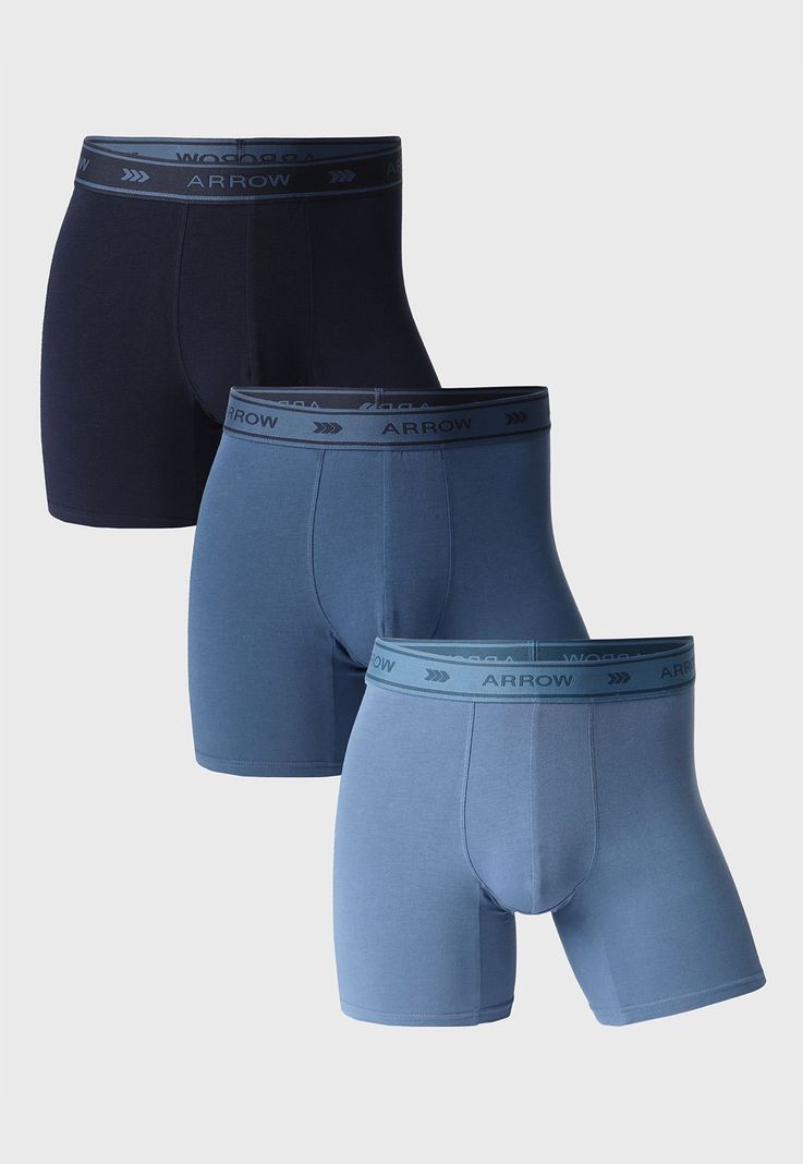 Boxer 3 Unidades Liso Arrow BOT3003SU-0