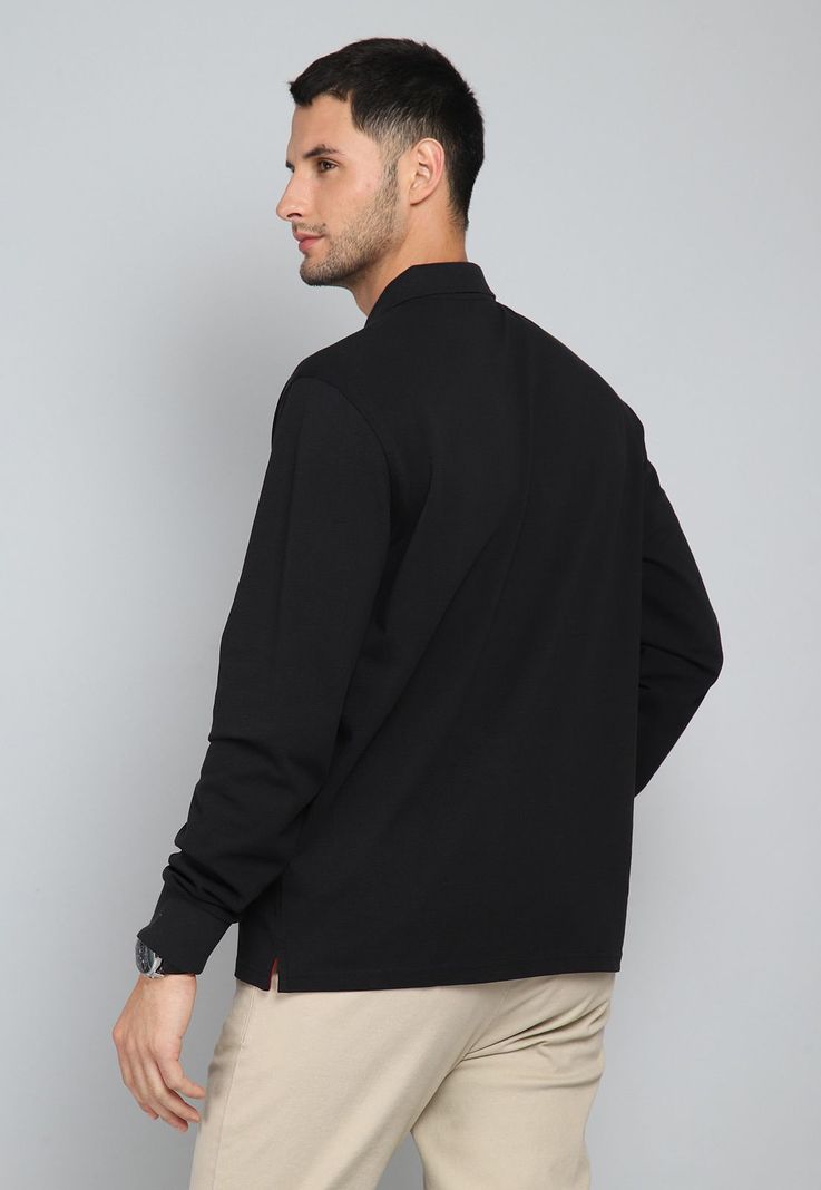 Polera Piqué Manga Larga Arrow PO31011NE-1