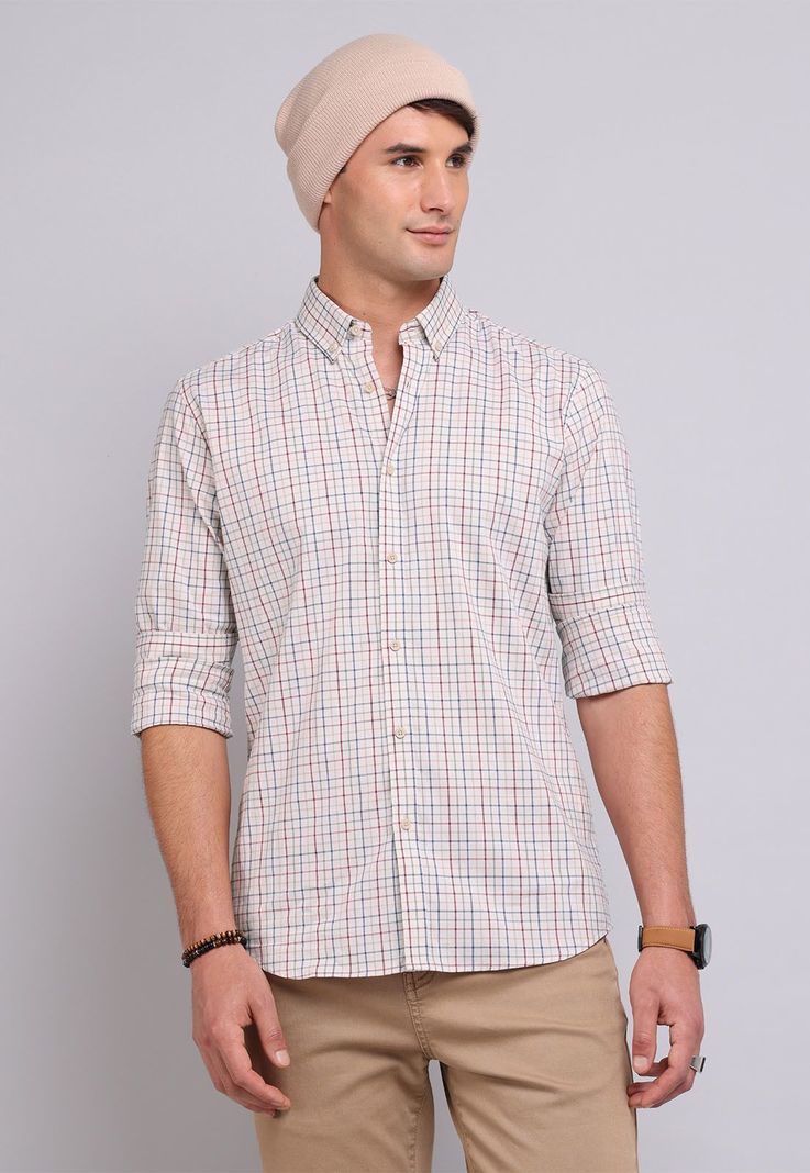 Camisa Cuadros Arrow CM2703WBL-0