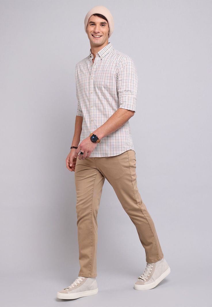 Camisa Cuadros Arrow CM2703WBL-3