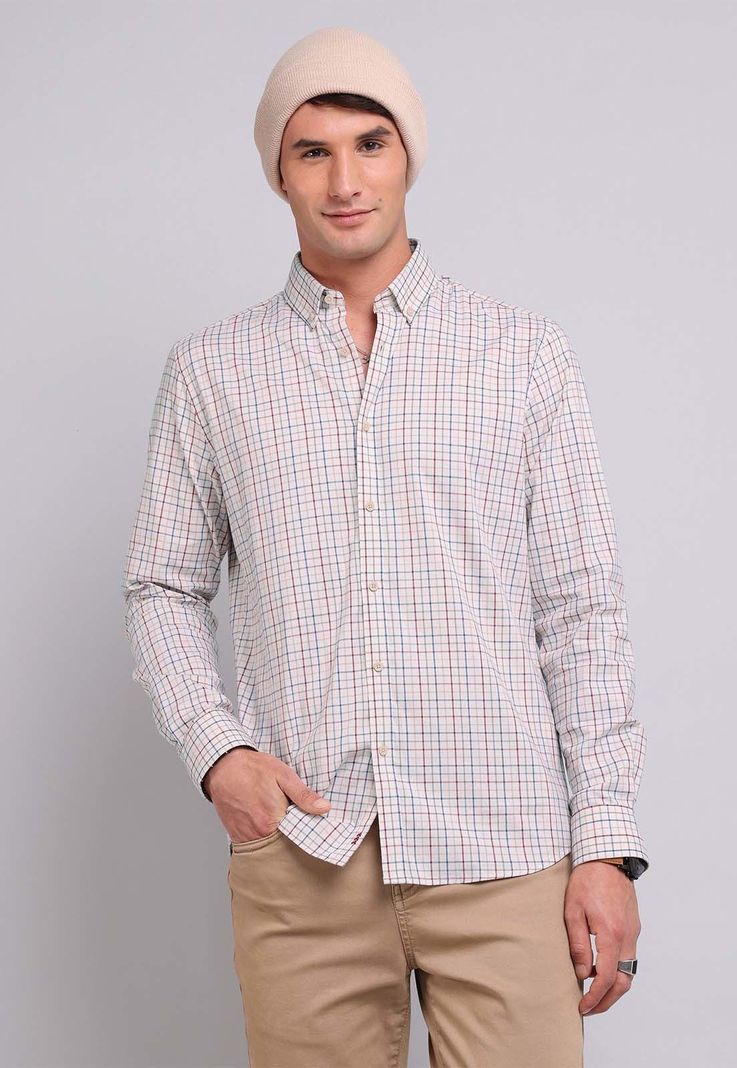 Camisa Cuadros Arrow CM2703WBL-4