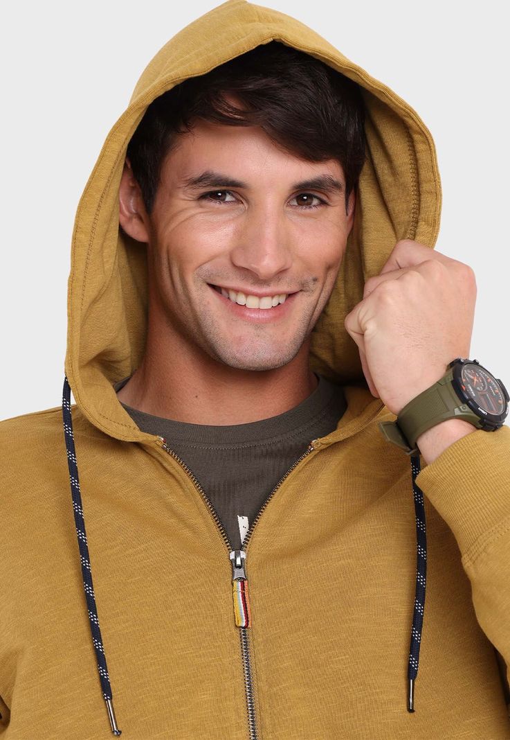 Polerón Full Zipper Con Capucha Arrow PL2690MT-2