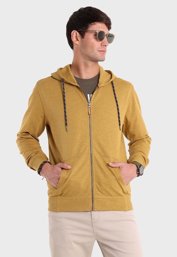 Polerón Full Zipper Con Capucha Arrow PL2690MT-0