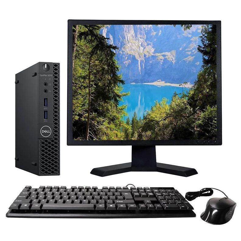 KIT DELL OPTIPLEX 3070 MICRO INTEL CORE I5 3.70GHZ 16GB RAM DDR4