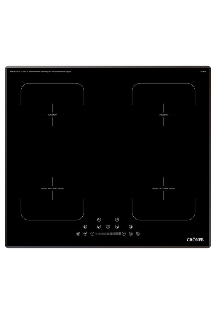 Encimera Inducción Gröner Black Flex 4Q -0