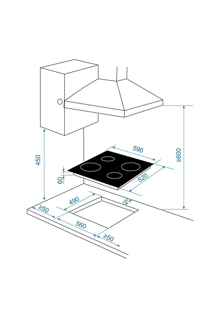 Encimera Inducción Gröner Black Flex 4Q -3