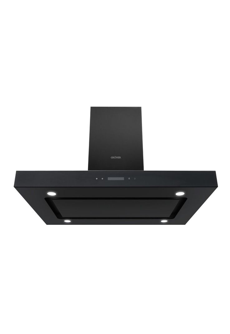 Campana Isla Gröner Black Touch 90 cm-0