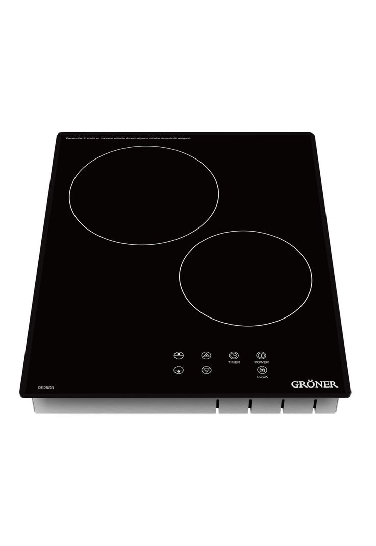 Encimera Vitrocerámica Gröner Touch Black XS 2Q-0
