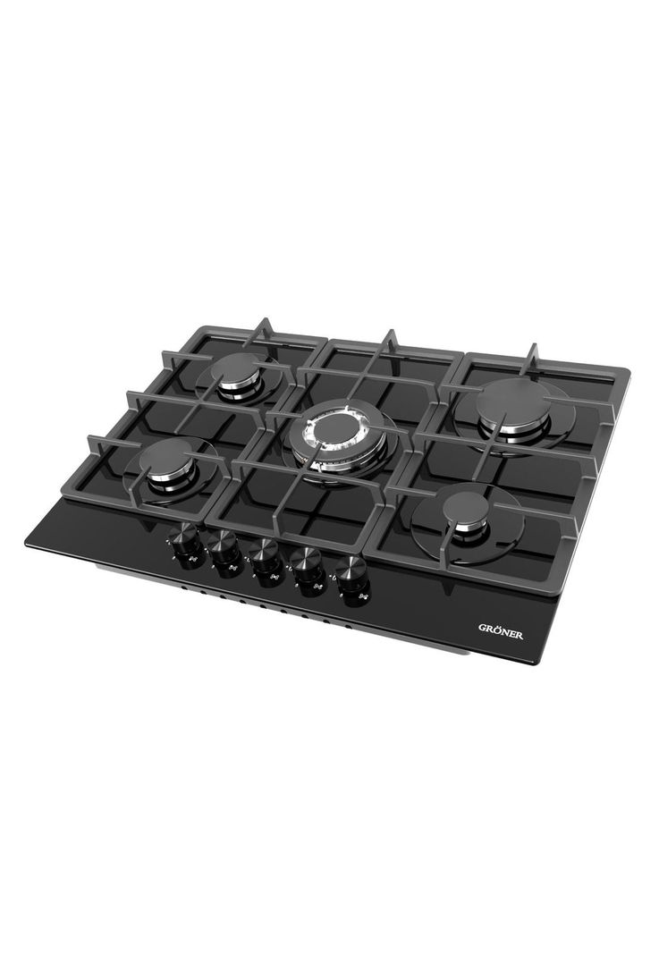 Encimera a Gas Gröner Vitro 5QL-3