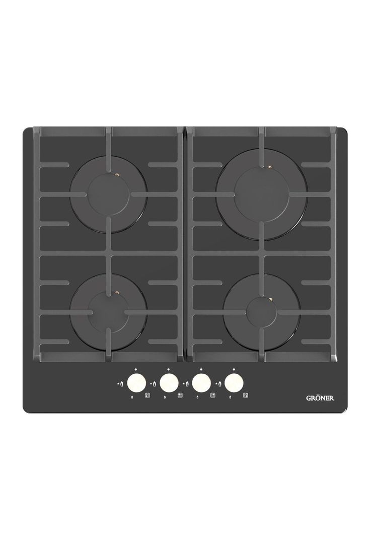 Encimera a Gas Gröner Vitro 4Q-1