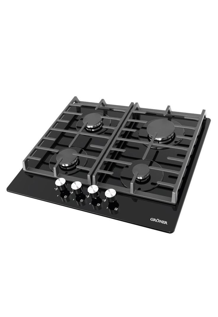 Encimera a Gas Gröner Vitro 4Q-2