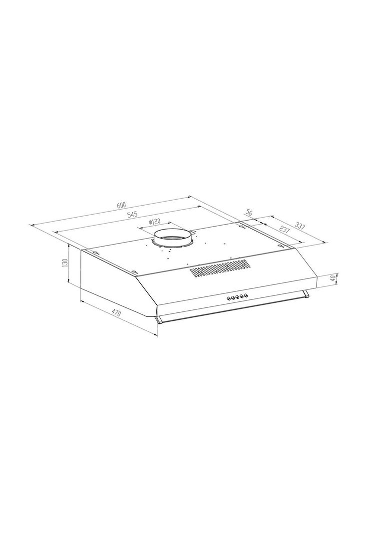 Campana de Cocina Gröner Black 60cm-4