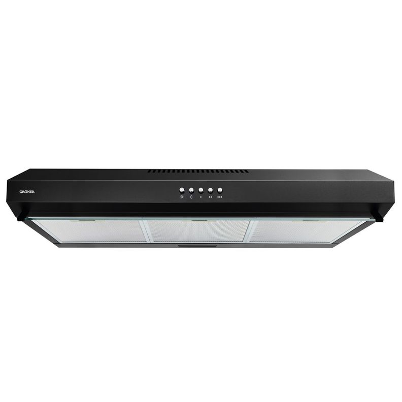 Campana de Cocina Gröner Black 90cm – 450 m3/h-1