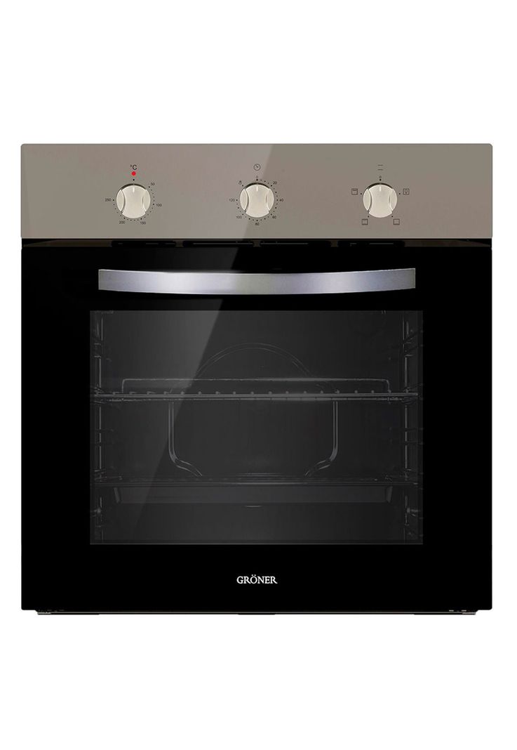 Horno Eléctrico Empotrable Gröner Inox 4F 60L-1