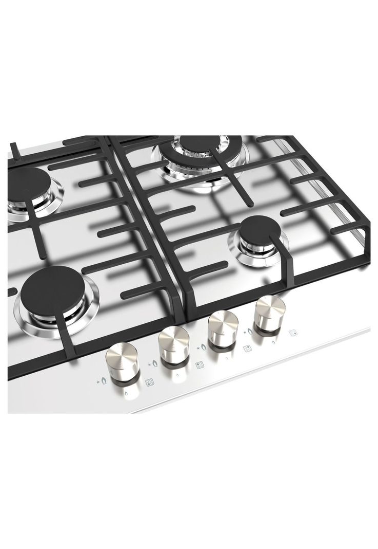 Encimera a Gas Gröner Inox 4Q-2