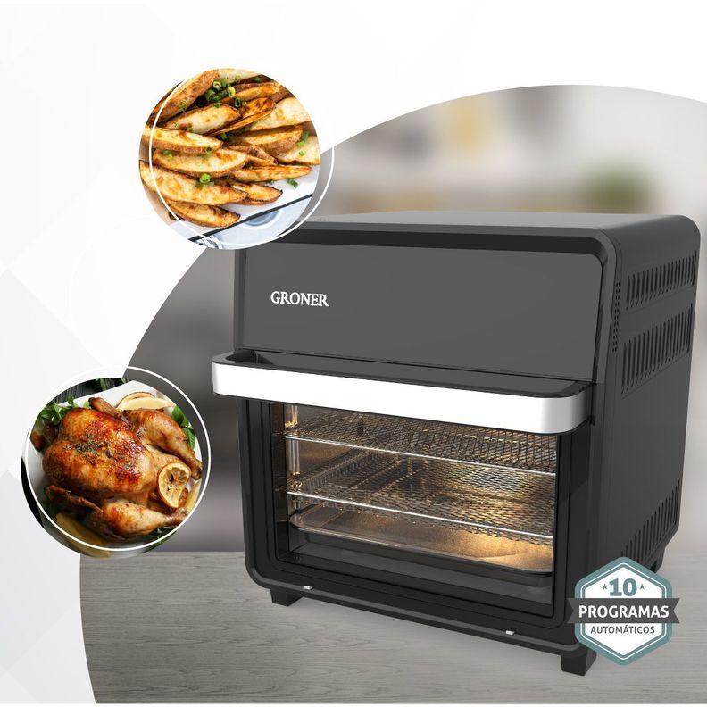 Horno Freidora de Aire Gröner 16L-5