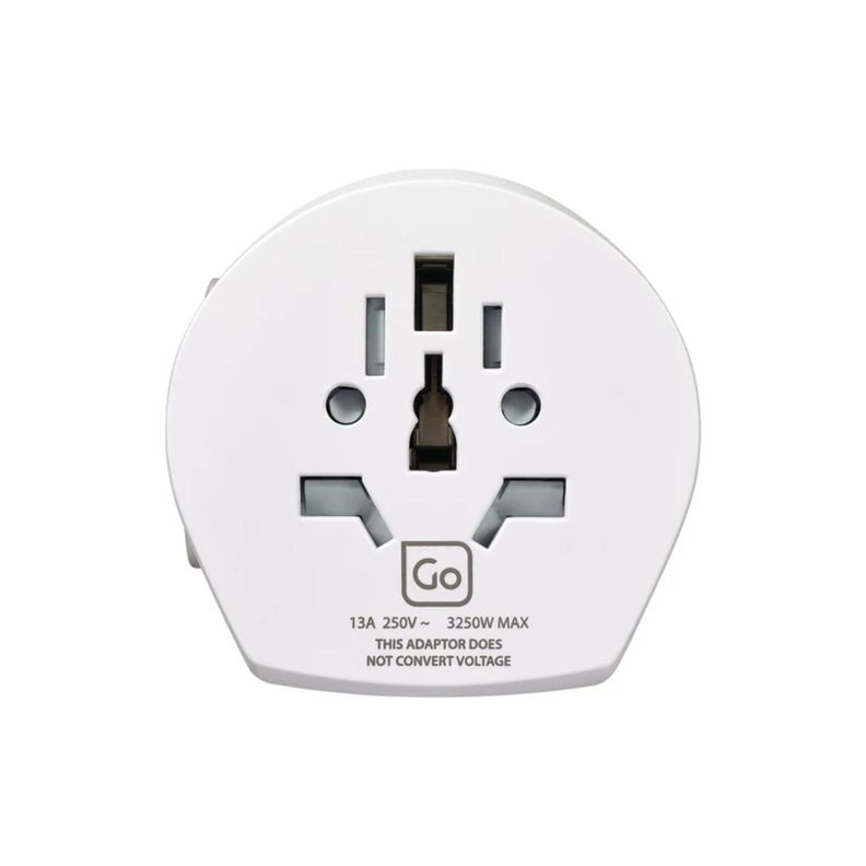 ADAPTADOR ENCHUFE UNIVERSAL CON TIERRA - 3 CLAVIJAS-6