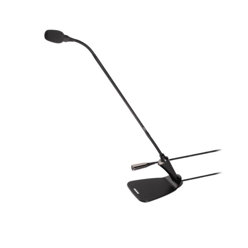 Shure CVG18D-B/C – Micrófono Cuello de Ganso con Base y Tecnología Avanzada-0