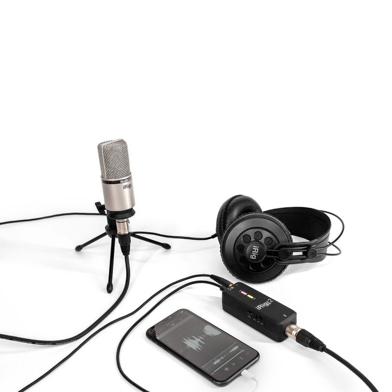 IK Multimedia IRig PRE 2 Interfaz de micrófono XLR-1