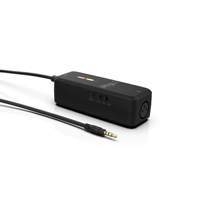 IK Multimedia IRig PRE 2 Interfaz de micrófono XLR-3