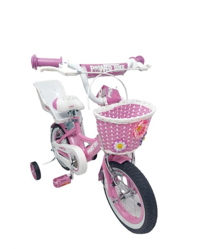 BICICLETA ARO 12 NIÑA PASEO POWER BIKE-2