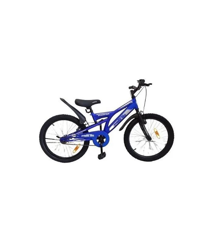 BICICLETA ARO 20 AZUL POWERBIKE SCORPION-0