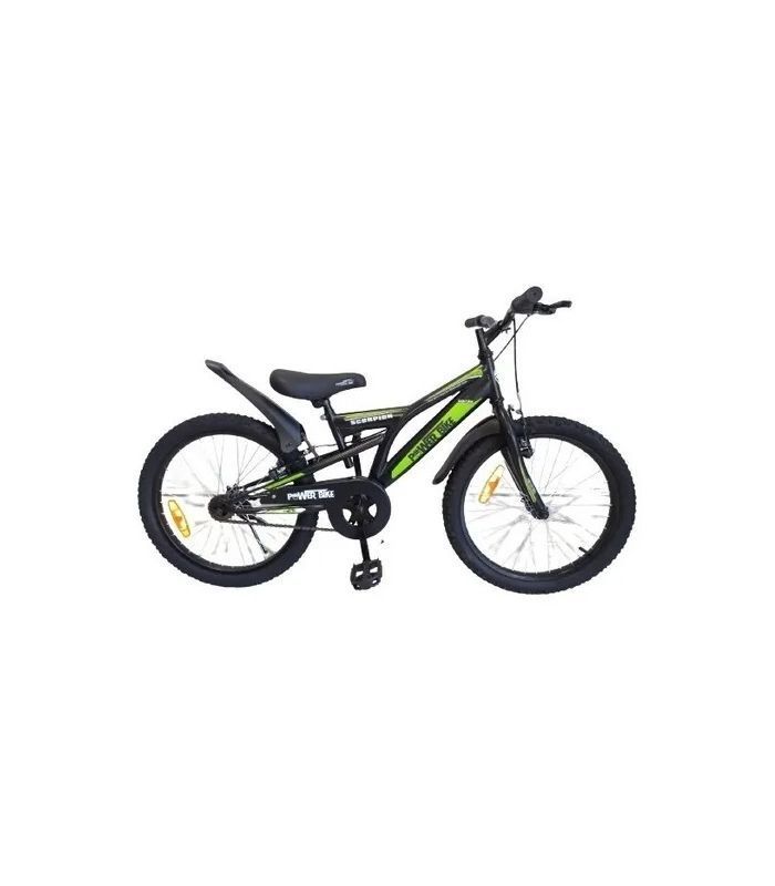 BICICLETA ARO 20 NEGRA POWERBIKE SCORPION-0