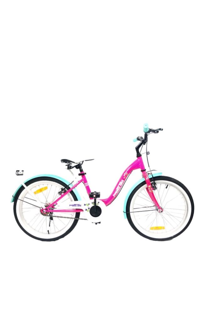 BICICLETA ARO 20 PASEO FUCSIA POWERBIKE-0