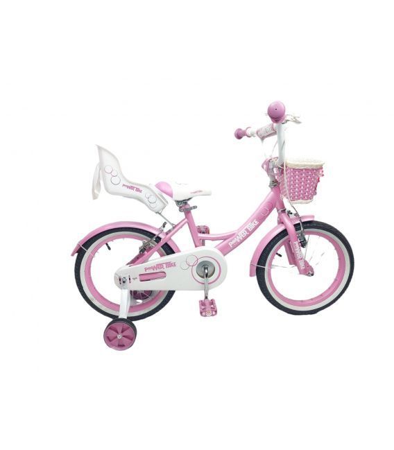 BICICLETA ARO 16 NIÑA PASEO ROSADA-0
