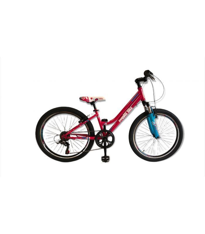 BICICLETA ARO 24 MTB POWER BIKE FUCSIA-0