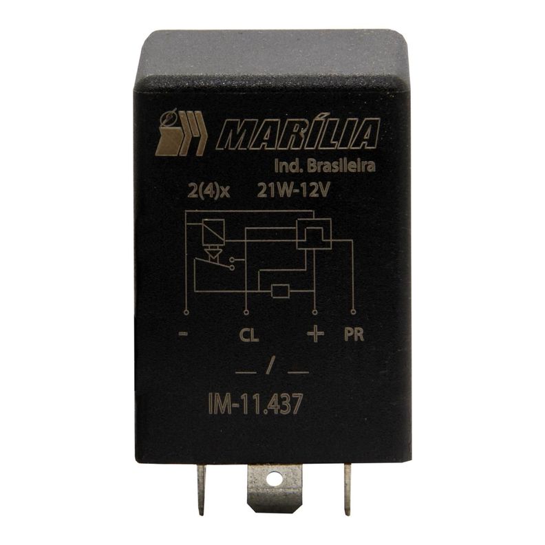 Relay Intermitente 12V 21W 4P Fiat Uno-0
