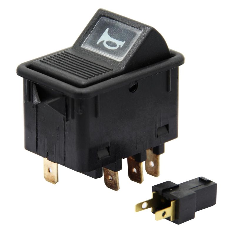 Interruptor Tecla Bocina 6 Terminales (Mb 3505458314 Esq. F)-0