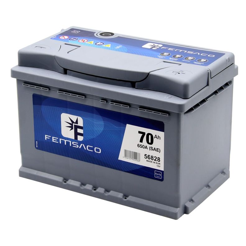 Bateria Femsaco 70Ah Positivo Derecho Normal 590 CCA-1
