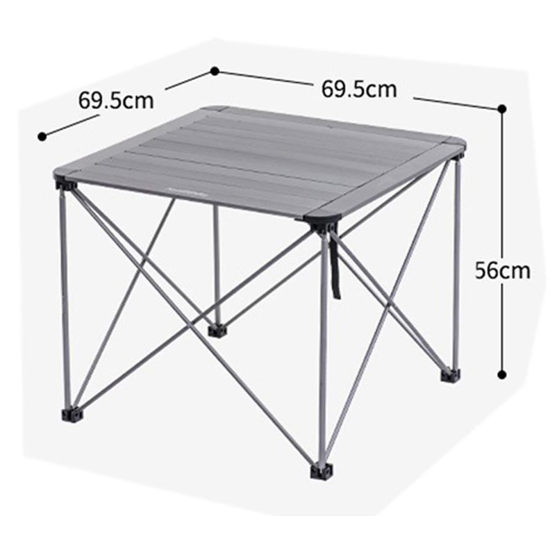 Mesa Exterior Plegable De Aluminio L-1