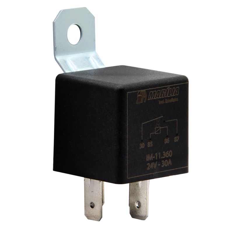 Relay Auxiliar 30A 24V 4 Terminales Na Frenos Mb 228600-0