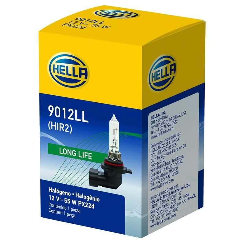 Ampolleta Halógena 9012 / HIR2 12V 55W PX22D-0