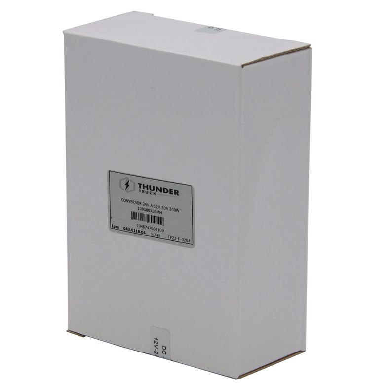 Conversor 24V A 12V 30A 360W 108X80X39Mm-3