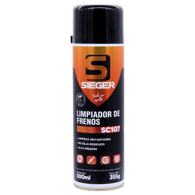 Limpiador De Frenos Sieger 500ml-0