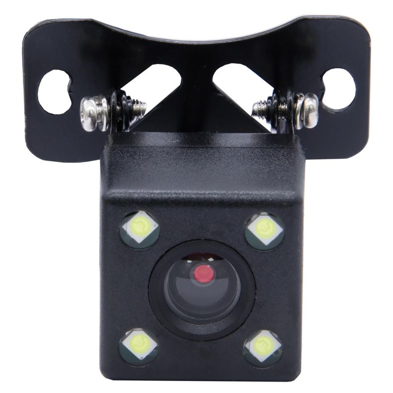 Camara Hd Auto Visión Nocturna Retroceso Ip66 12V 4Led-0