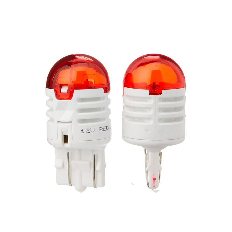 Ampolleta Trasera Led W21/5W Led Roja (Par)-1