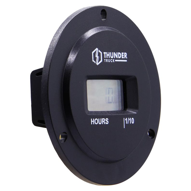 Horometro Lcd 70Mm Diametro 0,0-99999,9H 5-277V 2Pines-1