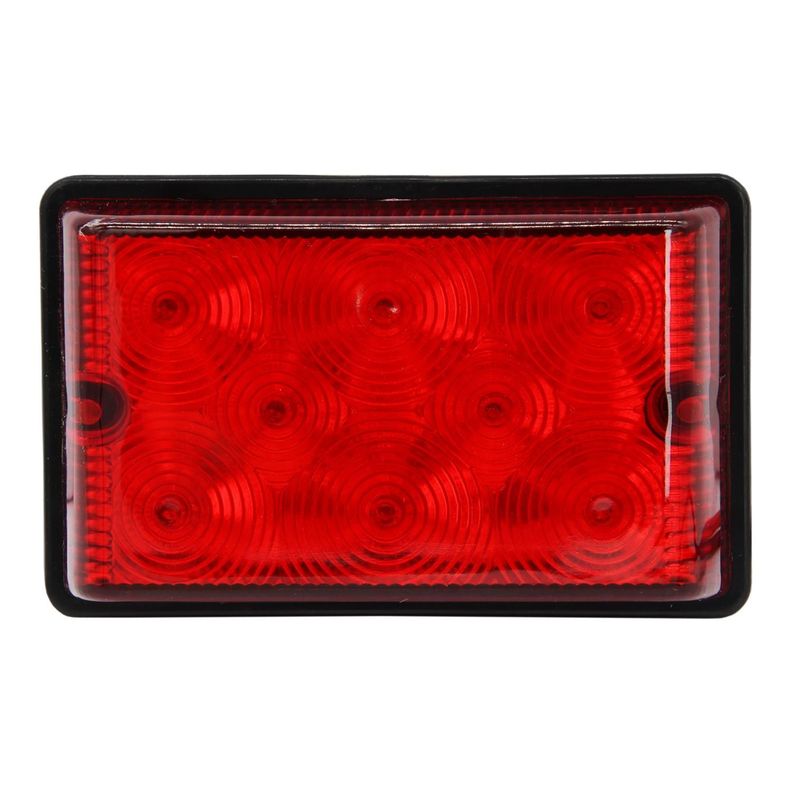 Farol Lateral 8Led 12/24V Rojo =Gf110-0