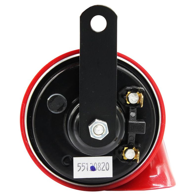 Bocina Caracol Rojo 12V 72W 110Db 500Hz-1