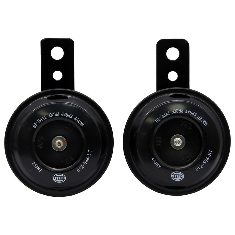 Bocinas Plato 12V 2X16W 380/480Hz Universal 70Mm-0