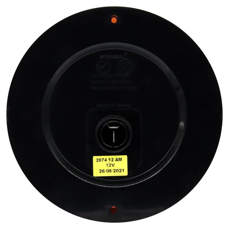 Faro Trasero Bus Marcopolo Busscar Ciferal 155Mm Ambar 12V-2